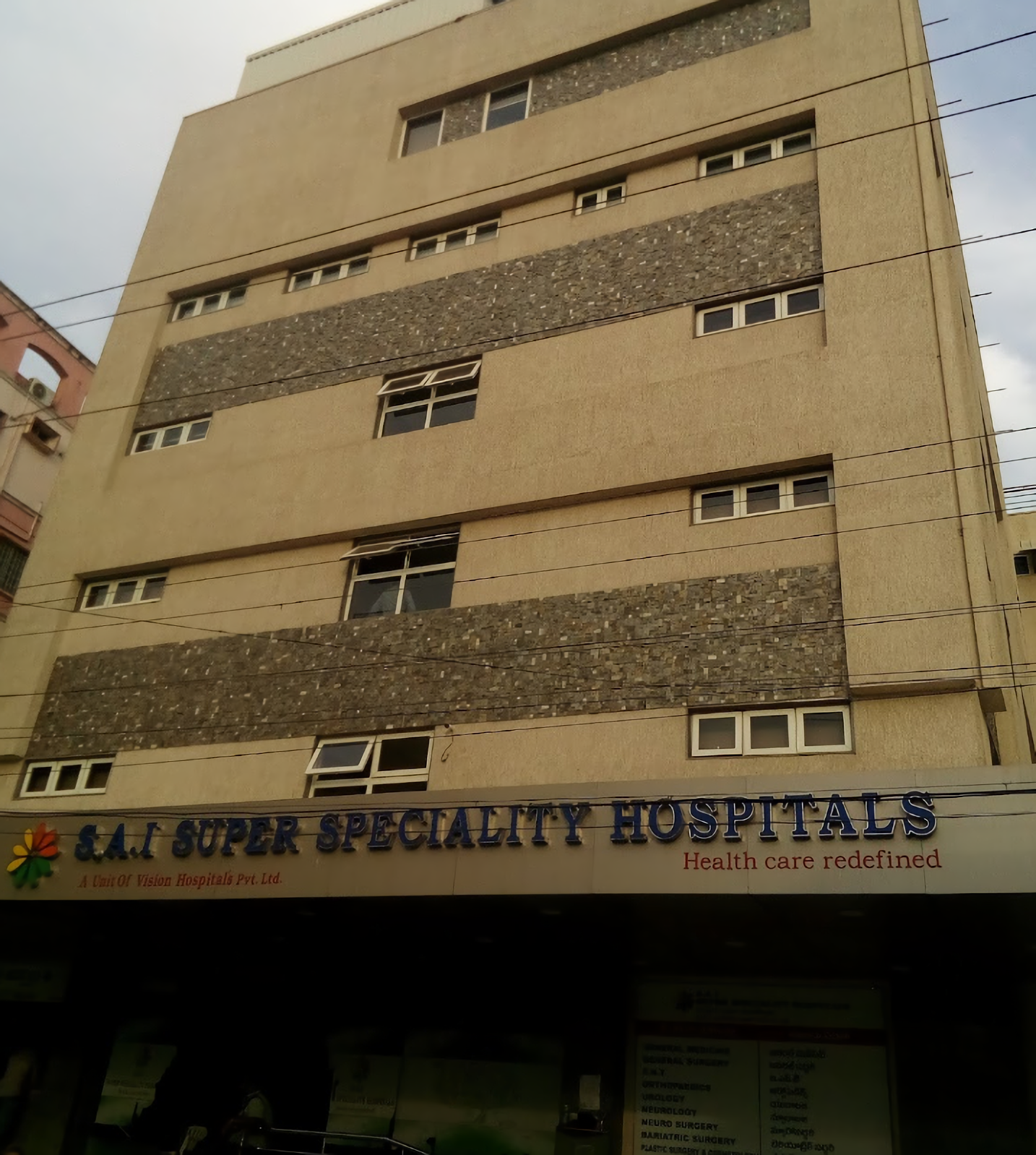 S. A. I Hospitals