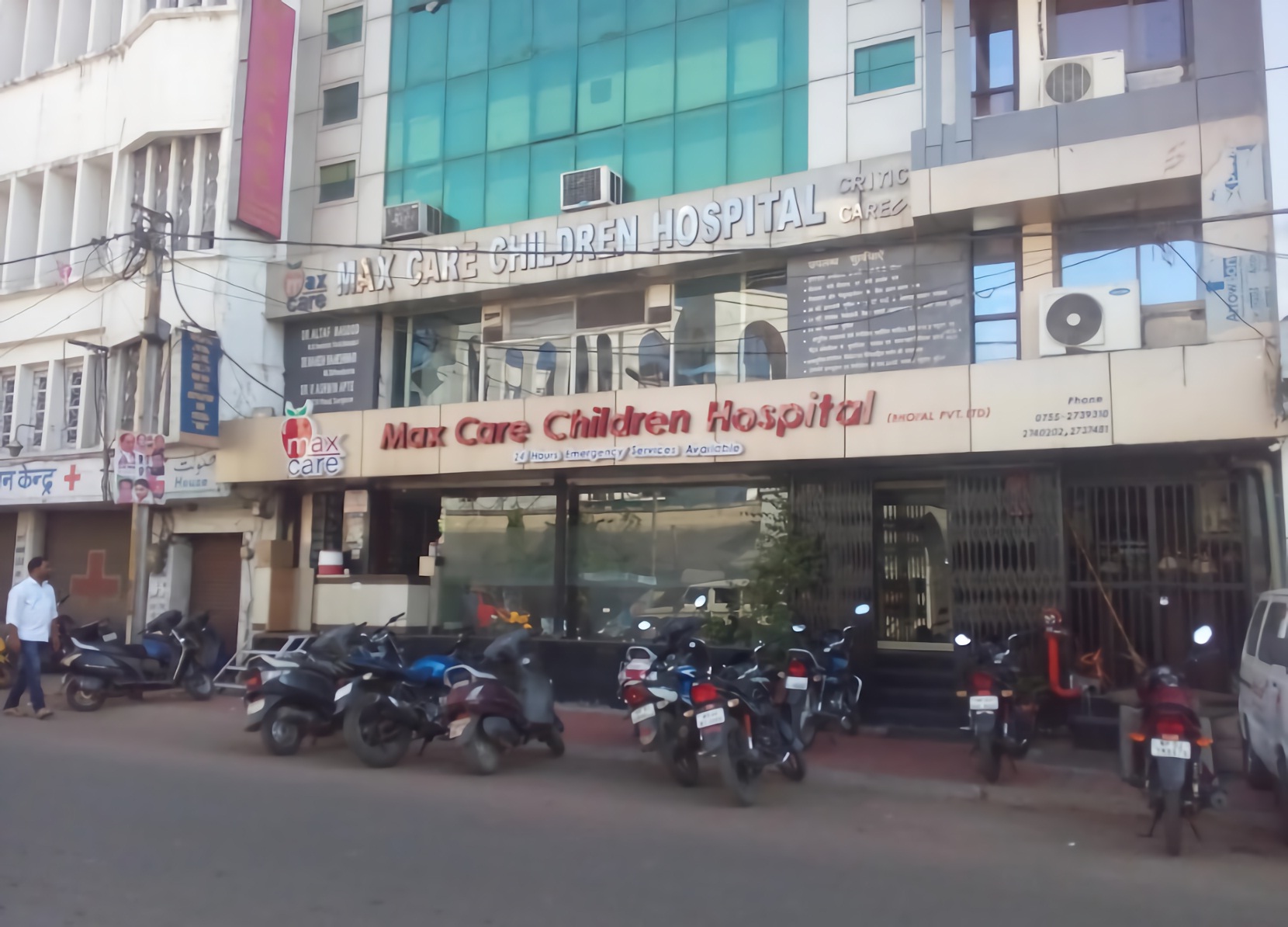 Maxcare Children Hospital Bhopal Peer Gate Area