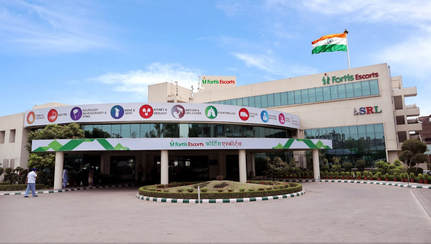 Fortis Hospital Limited Faridabad New Industrial Township