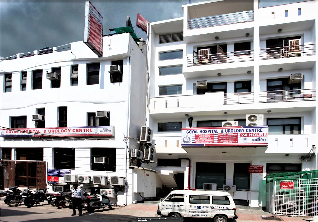 Goyal Hospital And Urology Centre Shahdara Krishna Nagar