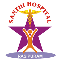 Santhi Hospital logo