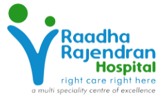 Raadha Rajendran Hospital logo