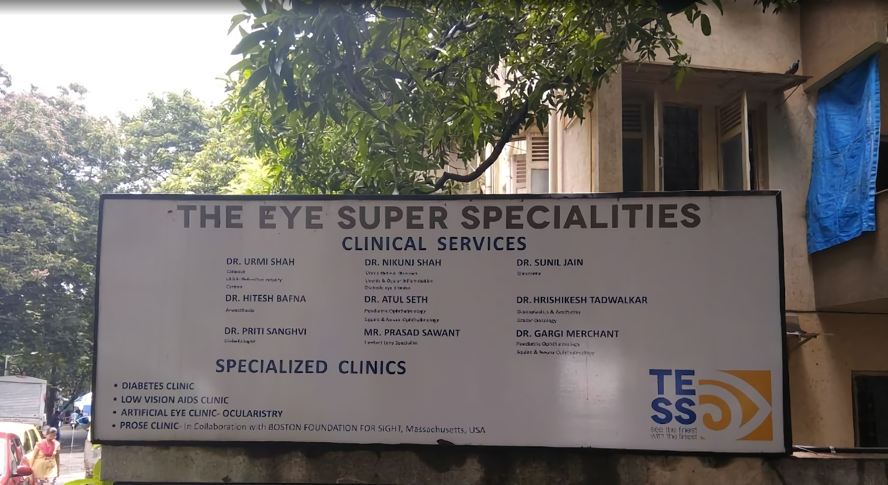 TESS - The Eye Super Specialities