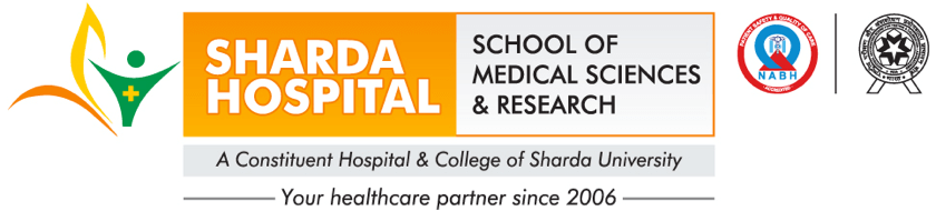 Sharda Hospital logo