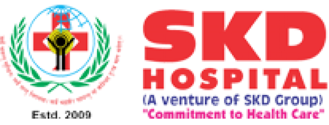 S. K. D. Hospital logo