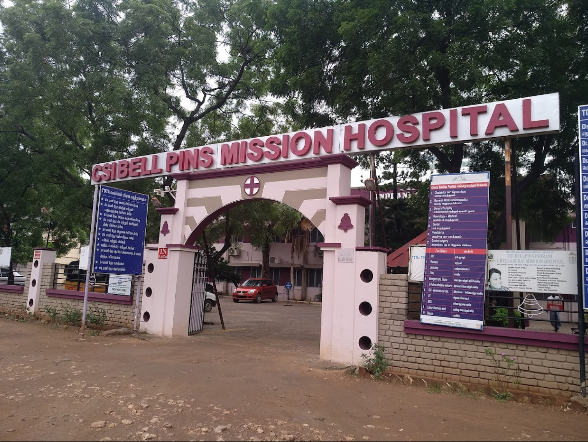 CSI Bell Pins Indrani Chelladurai Mission Hospital Tirunelveli Palayamkottai