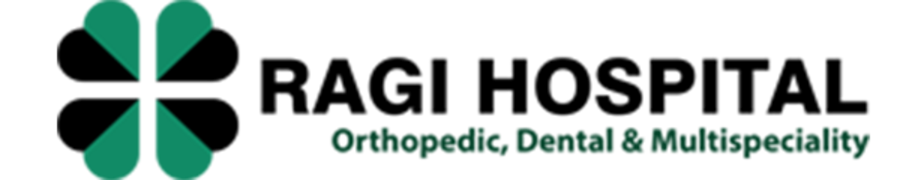 Ragi Hospital Orthopedic, Dental logo